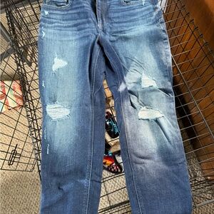 Edge women’s Distressed Denim Jeans